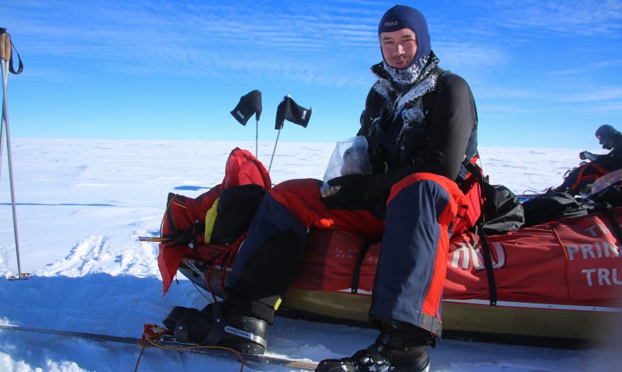 Justin Packshaw South Pole